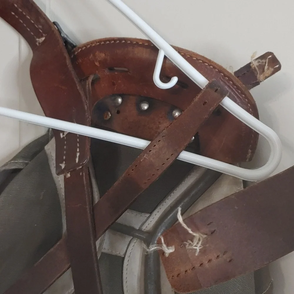 Vintage Swiss Army Backpack M39 Knapsack